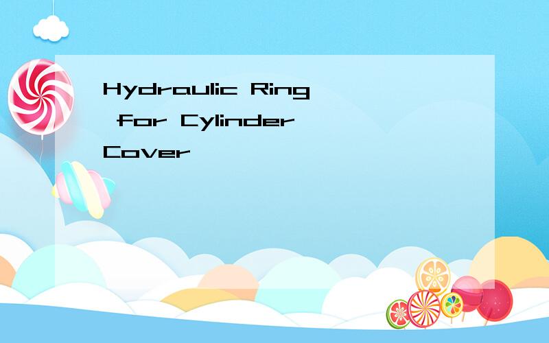 Hydraulic Ring for Cylinder Cover